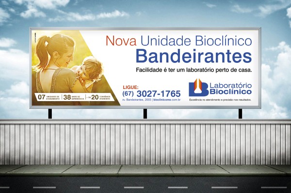 Bioclínico - Campanha Nova Unidade Bandeirantes Outdoor